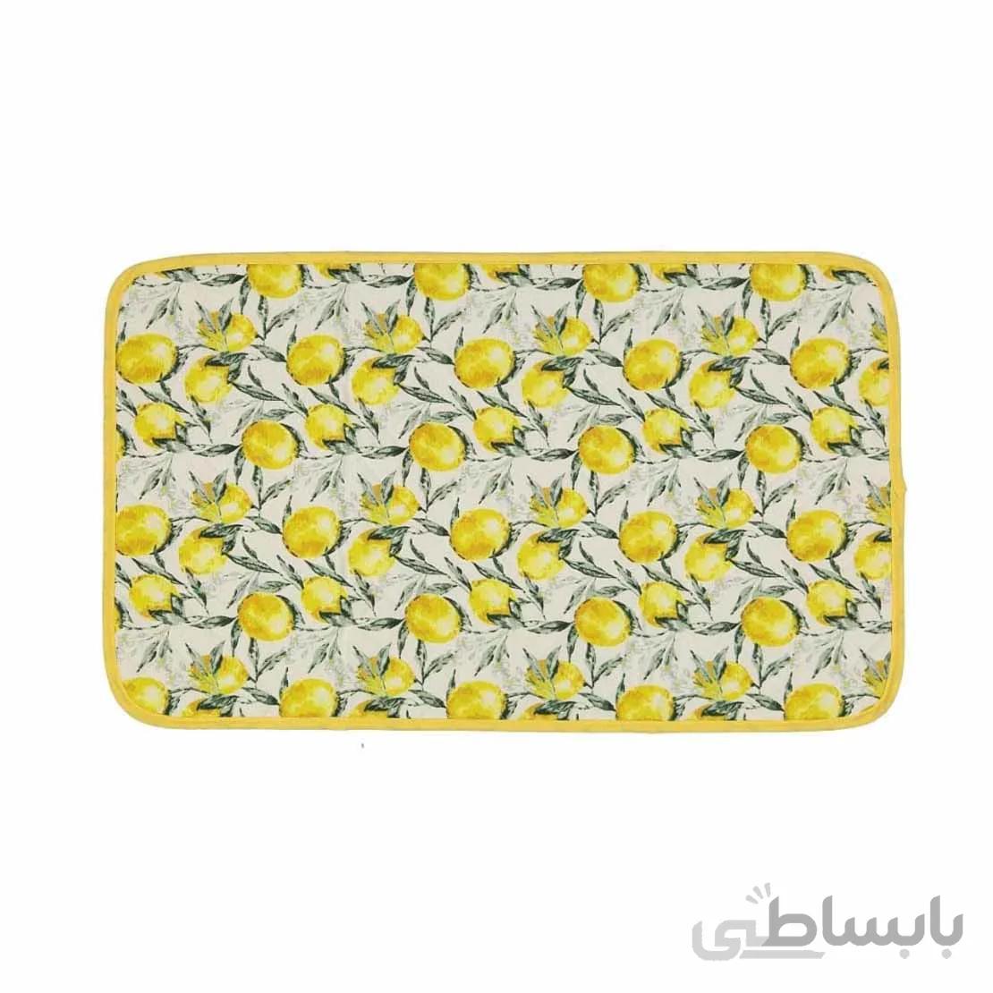 کنارسینکی ( نم گیر ظروف ) رزین تاژ طرح لیمو کتان
