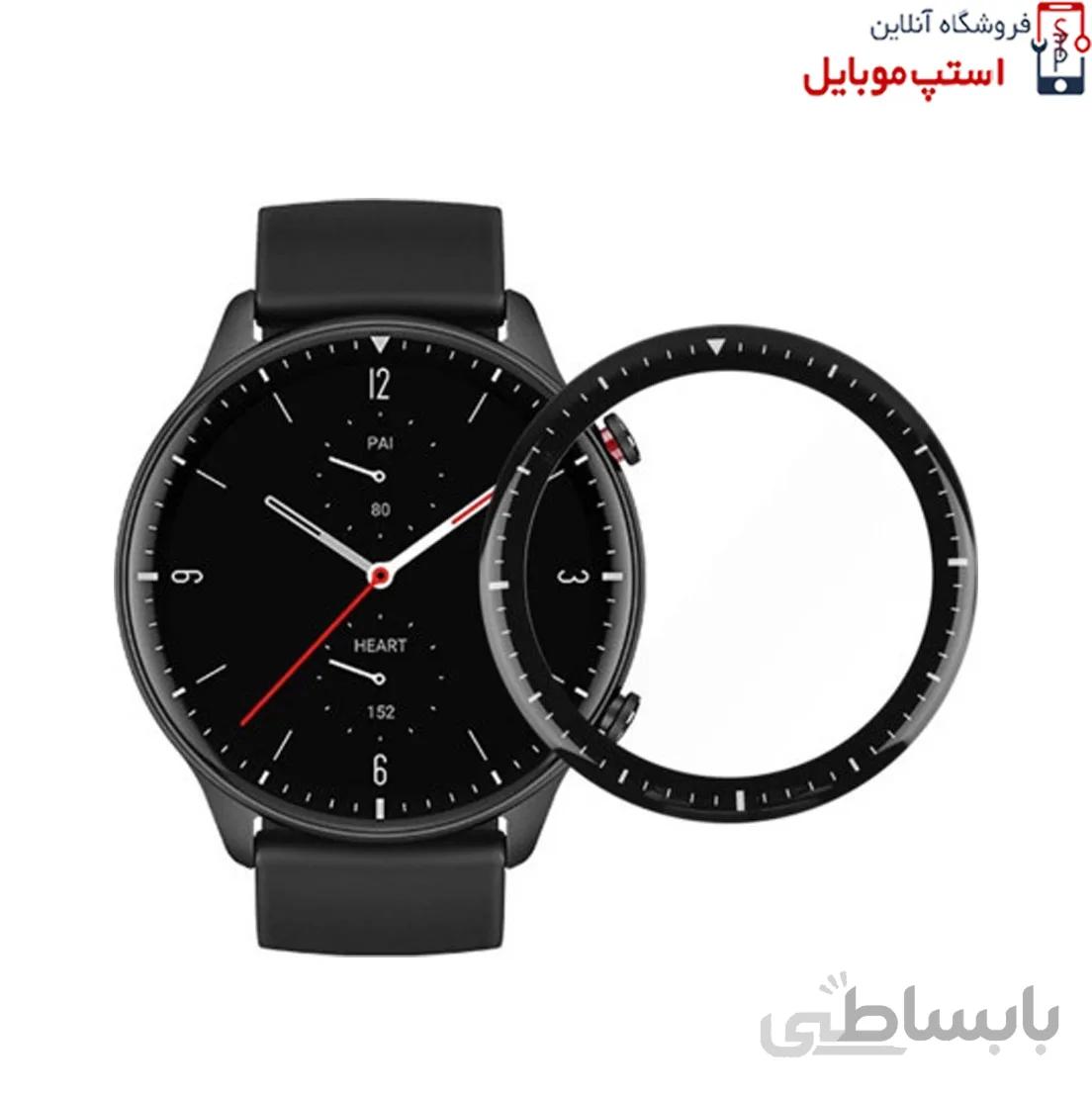 محافظ صفحه نمایش ساعت هوشمند GTR 2 تمام چسب از جنس نانو سرامیک
