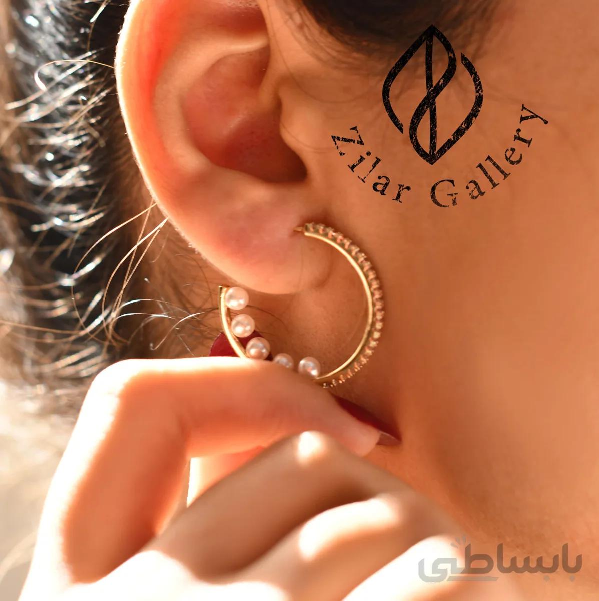 گوشواره مرواریدی کد 264755