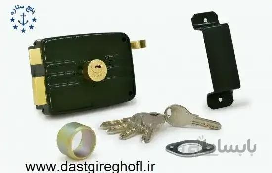 قفل حیاطی پنج ستاره