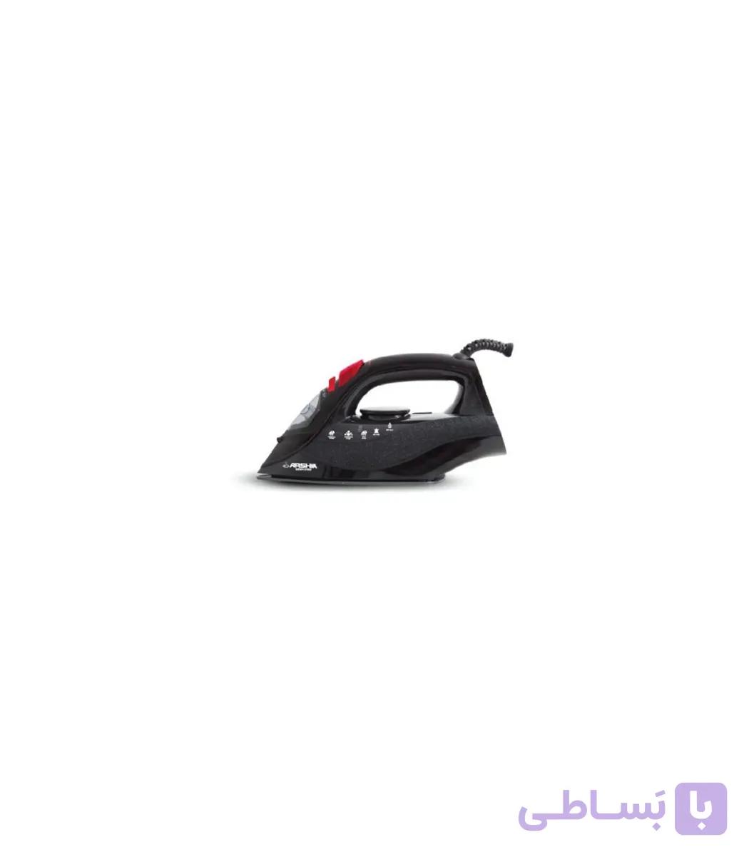 اتو بخار دستی مشکی 17cm عرشیا مدل SI064-2462