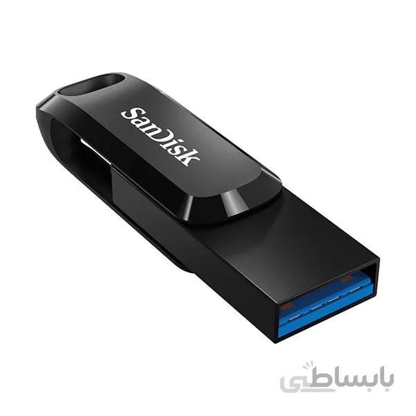 فلش مموری سن دیسک مدل Ultra Dual Drive GO USB Type-C ظرفیت 128 گیگابایت