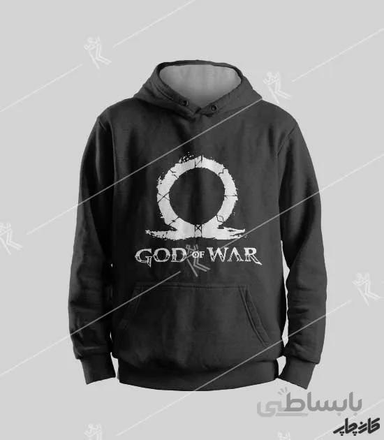 سویشرت مشکی بازی خدای جنگ God of War 4