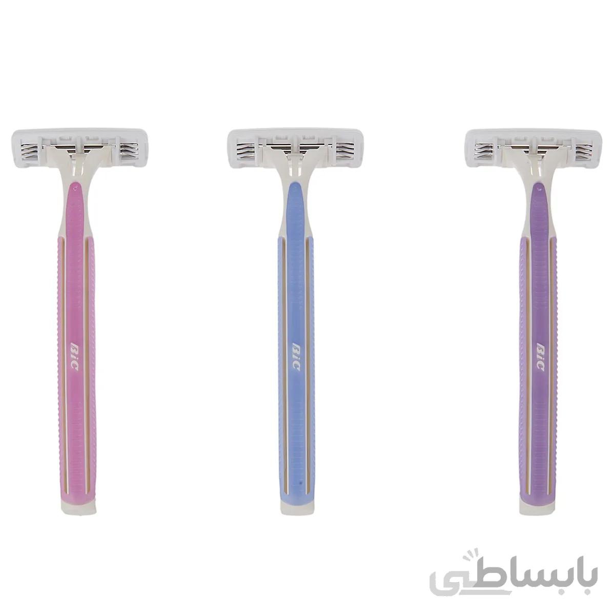 خود تراش 3 عددی بیک مدل Flexi Lady