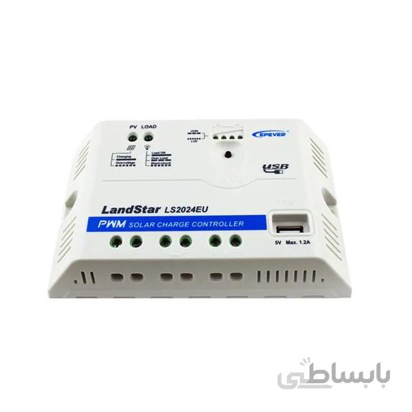 شارژکنترلر 20 آمپر 12/24 ولت PWM برند EPEVER مدل LS2024EU