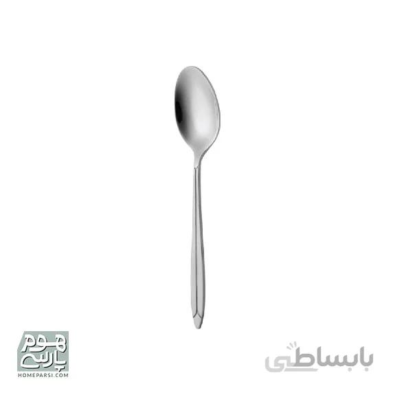 قاشق چای خوری ناب استیل مدل پالرمو