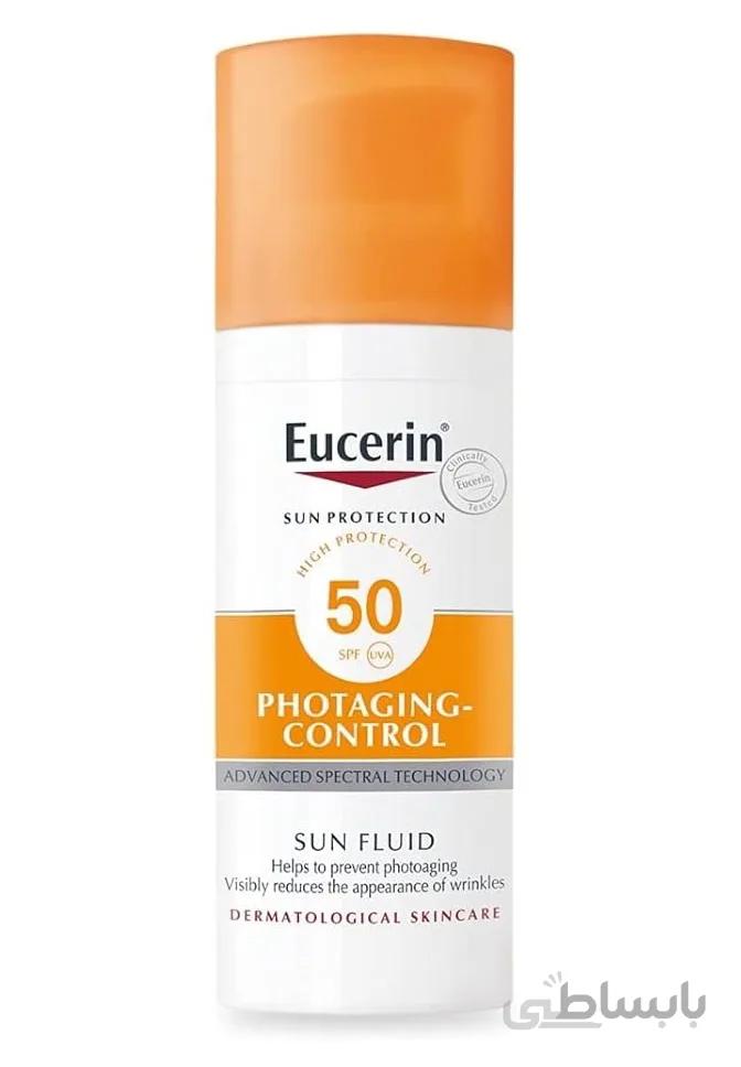 کرم ضد آفتاب اوسرین Photoaging Control +SPF50 اصل Eucerin