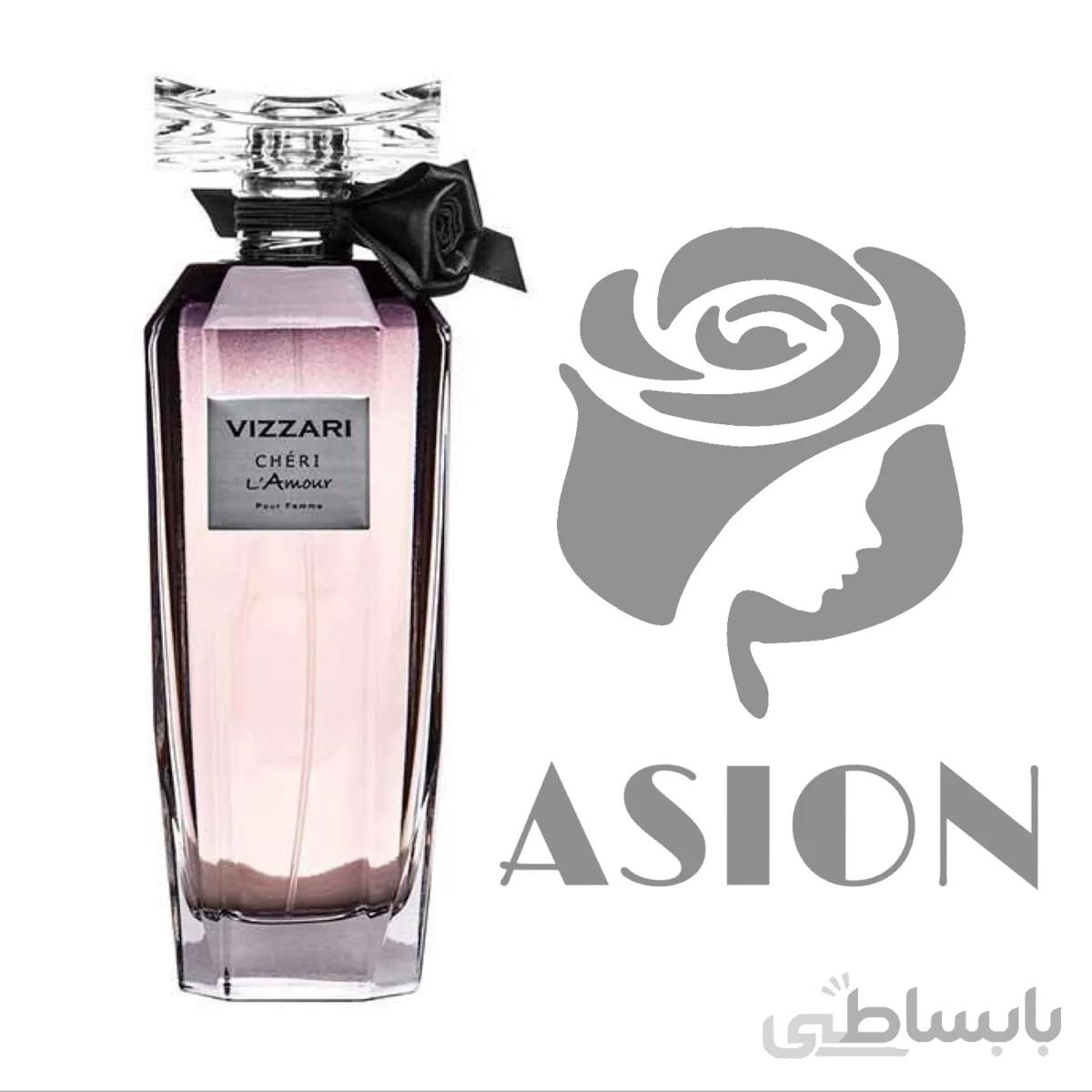 ادوپرفیوم زنانه روبرتو ویزاری مدل Cheri L Amour حجم 100 میلی لیتر ا Roberto Vizzari Cheri L Amour Eau De Parfum For Women 100 MIL