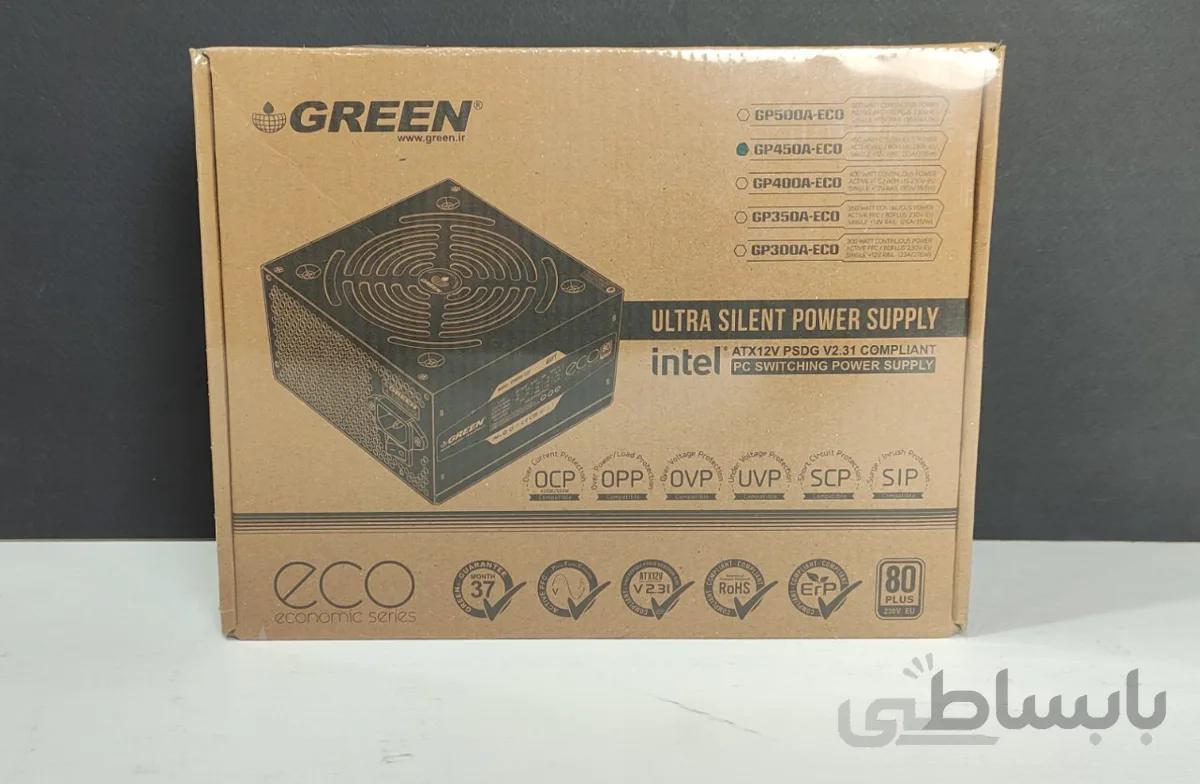 پاور گرین 450 وات مدل gp450a eco