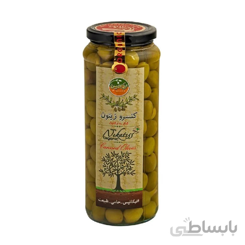 زیتون ویژه ارگانیک نیکاتیس ۴۰۰ گرمی