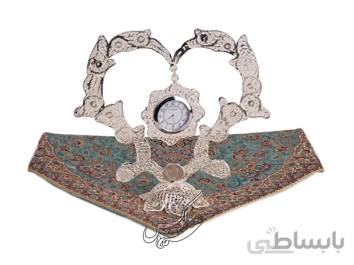 ساعت ملیله کاری اصفهان