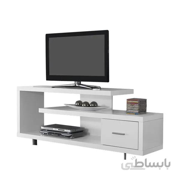 میز تلویزیون ام دی اف هایگلاس مدل ویدا