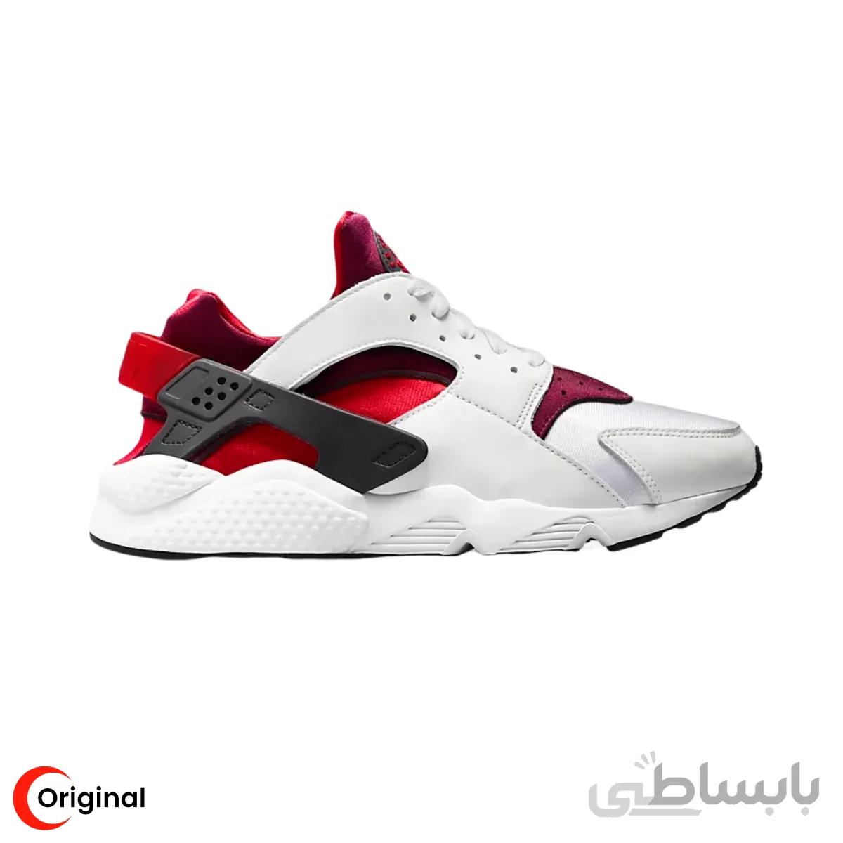 کتونی اورجینال مردانه نایک ایر هوراچی Nike Air Huarache White And Red