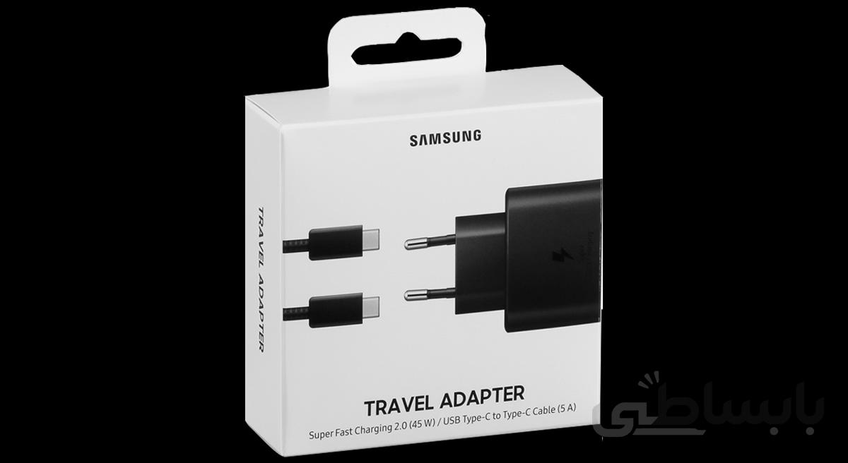اداپتور شارژر سامسونگ USB-C مدل 45 وات