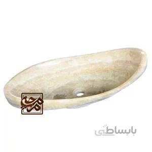کاسه روشویی سنگی مرمر سبز