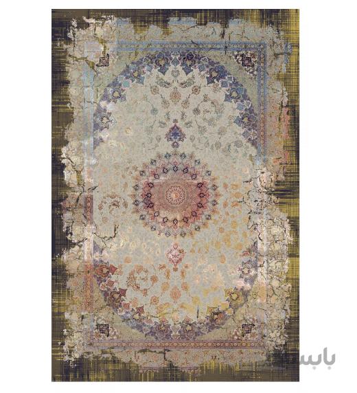 قالی سلیمان طرح وینتیج کد M0014H3716 ا Solomon Carpet