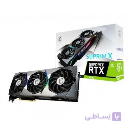 کارت گرافیک ام اس آی GeForce RTX 3090 SUPRIM X 24G — تصویر 1