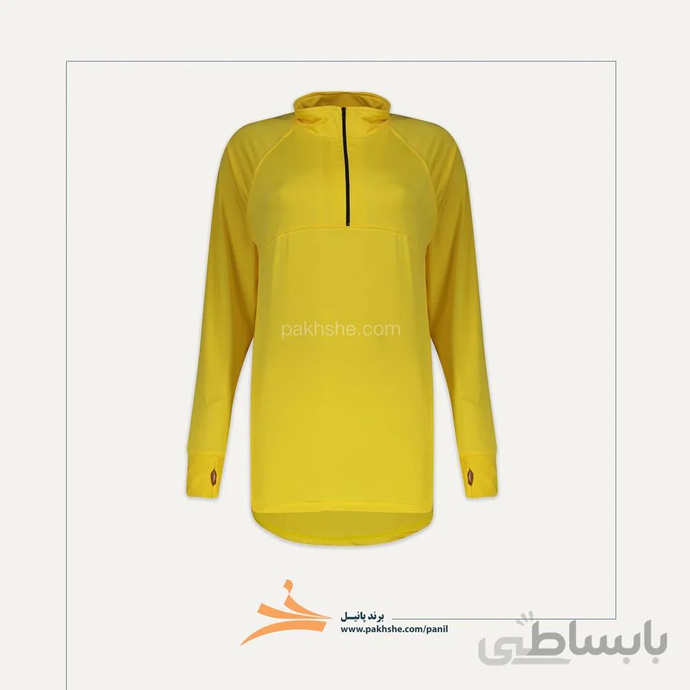 بلوز ورزشی فینگردار ورزشی زنانه برند پانیل کد 416