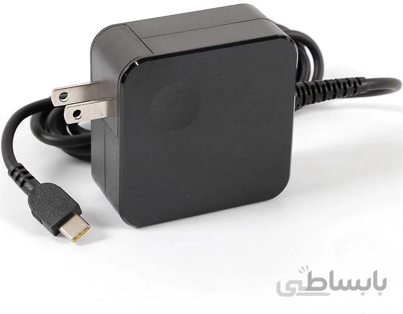 شارژر لپ تاپ اورجینال لنوو 20 ولت 2.25 آمپر تایپ c (تایپ سی) ا lenevo Laptop Adapter 20V 2.25A type c usb c