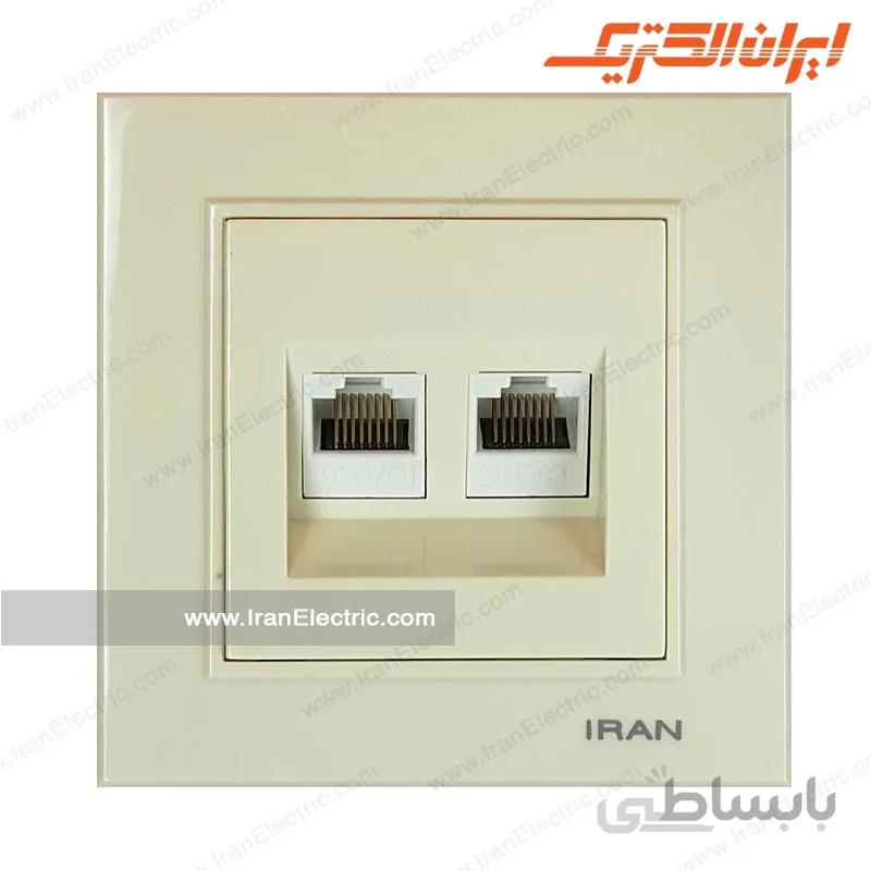 پریز شبکه کامپیوتر برلیان کرم