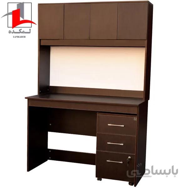 میز تحریر کتابخانه دار لمکده مدل TOP Design vengeh