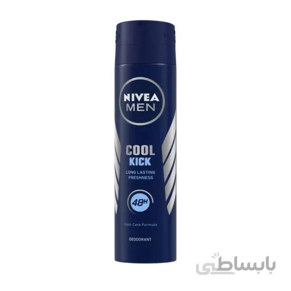 اسپری ضدتعریق نیوا مردانه ۱۵۰ میل – خنک کننده و محافظ ۴۸ ساعته – Nivea Spray protection – Cool kick