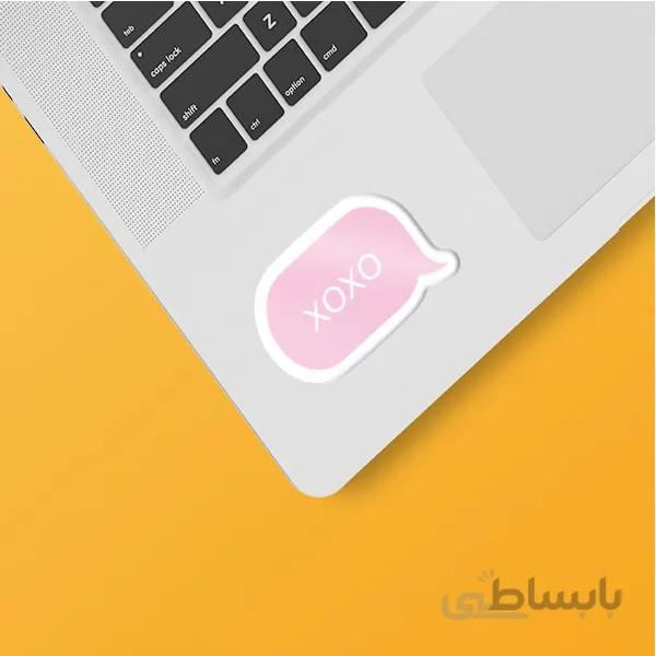 استیکر لپ تاپ طرح دخترونه ۰۹