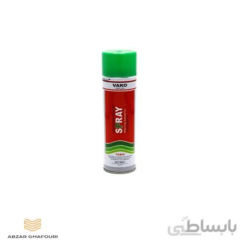 اسپری رنگ سبز روشن واکو مدل 01 حجم 300 میلی لیتر