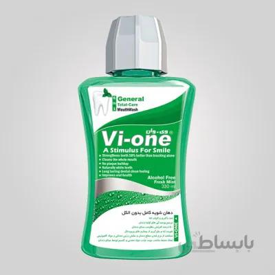 دهان شویه وی وان جنرال بدون الکل