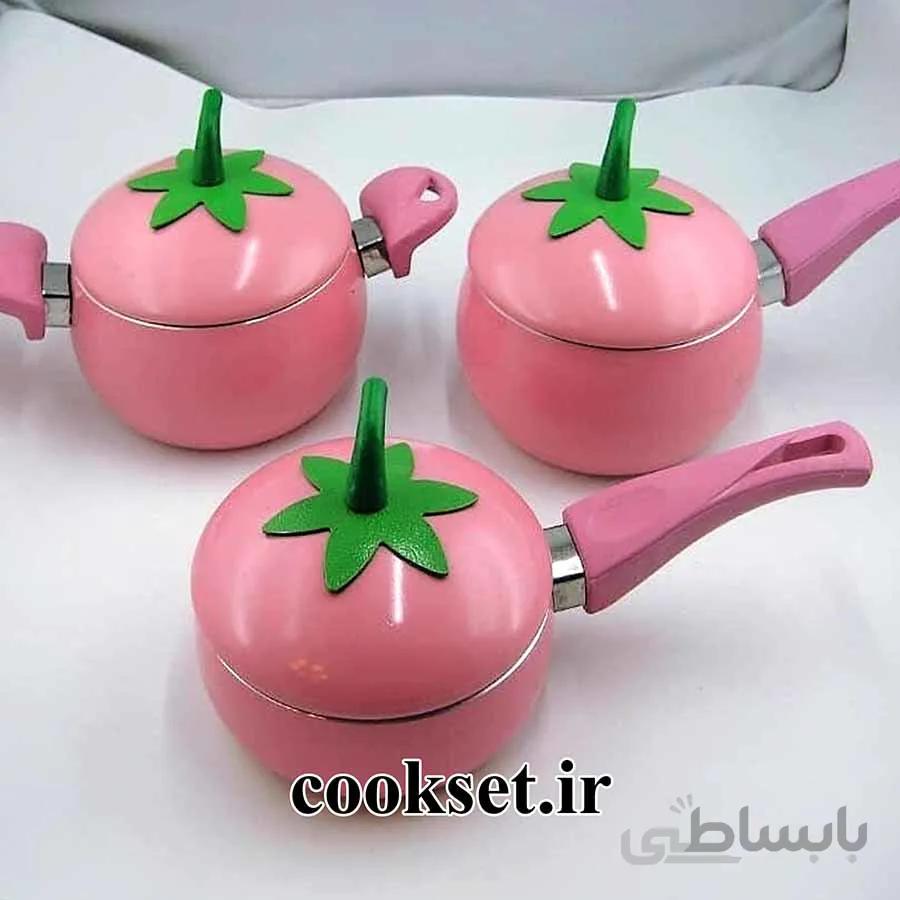 سرویس قابلمه نوزادی میوه ای توت فرنگی