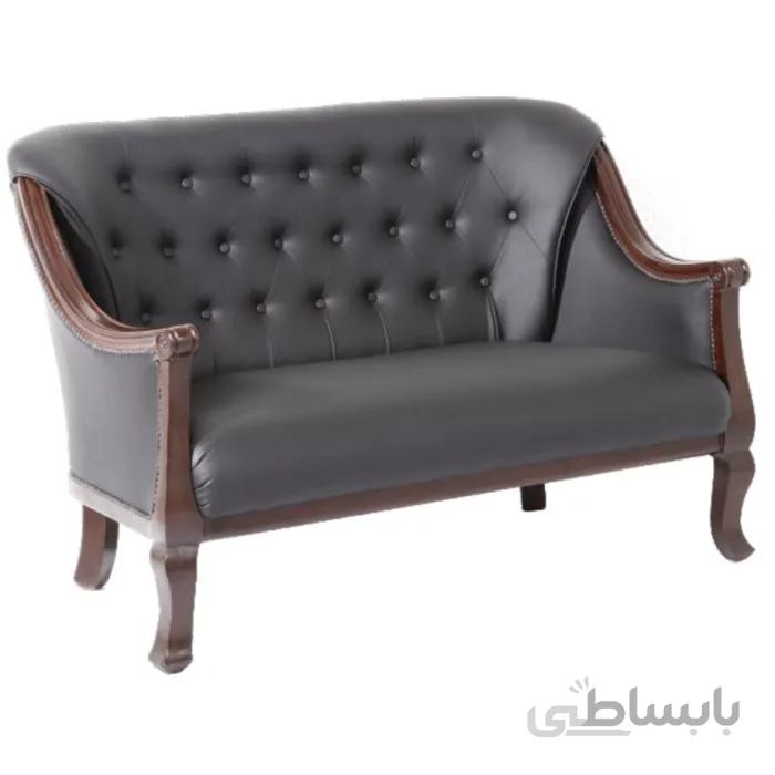 مبل لوئی ساده دو نفره ژاله
