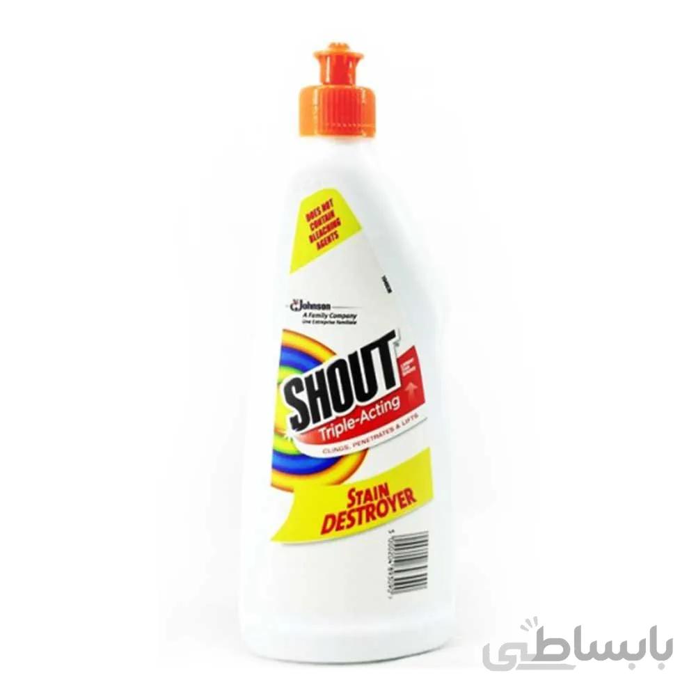مایع لکه بر لباس شات حجم 500 میلی لیتر ا Shout Triple Acting 500ml