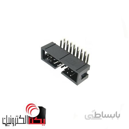 باکس هدر 16 پین نری رایت انگل 2.54میلیمتر