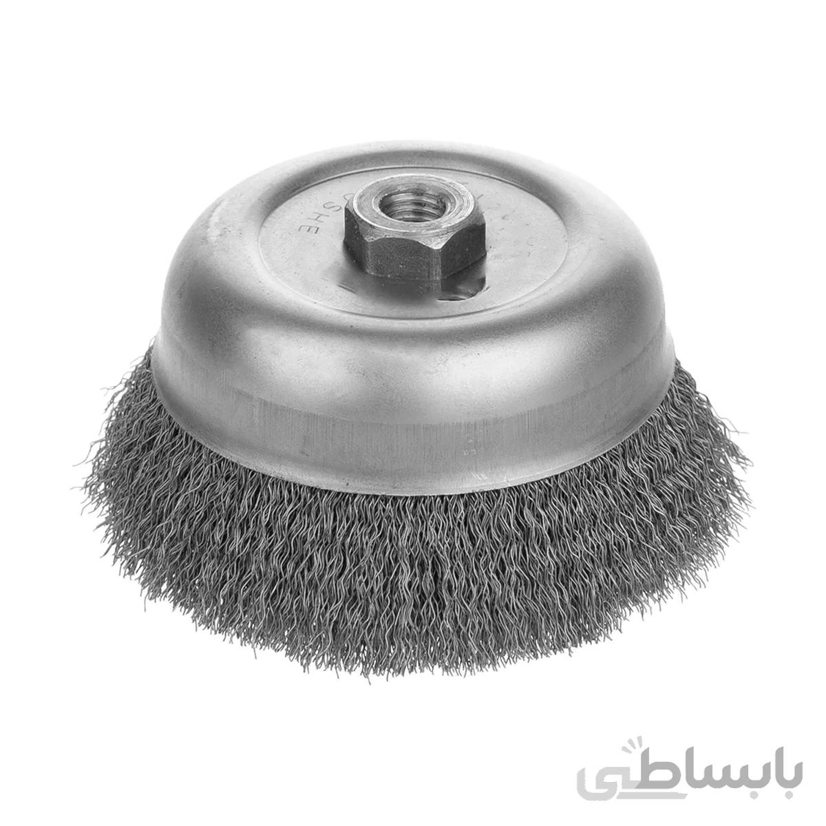 فرچه سیمی کاسه ای افشان 12.5