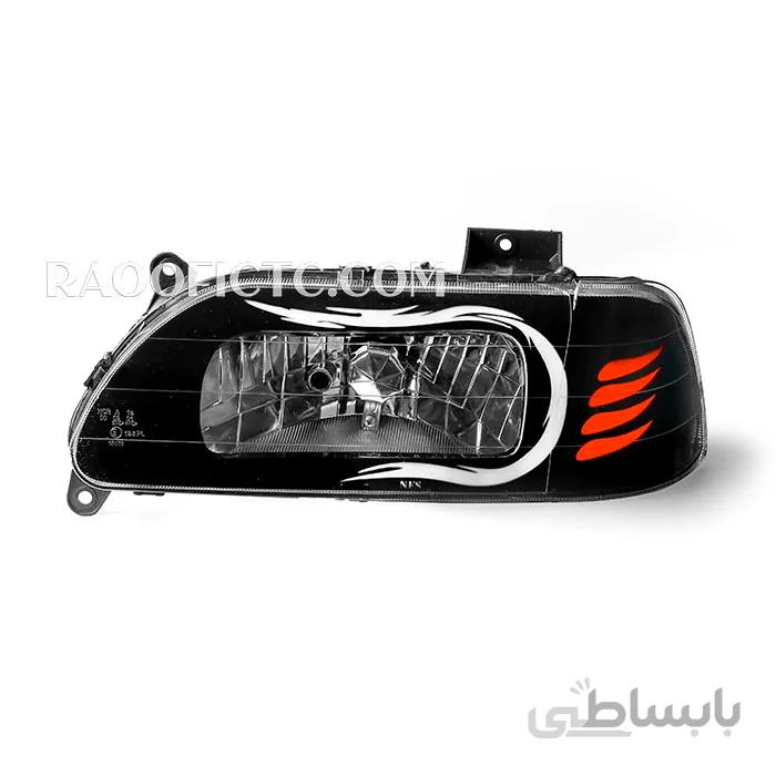 چراغ جلو پراید ۱۳۱ طرح آتشی سفید