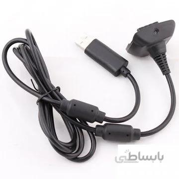 USB Charging Cable for Xbox 360 Wireless Controller Black ا USB Charging Cable for Xbox 360 Wireless Controller Black