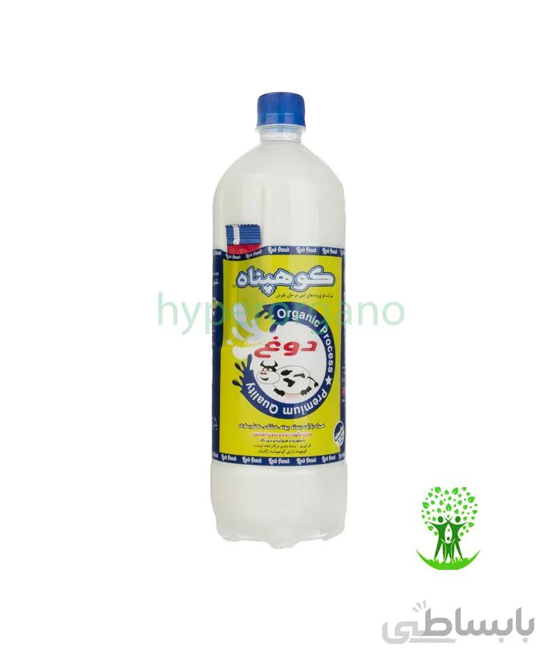 دوغ بدون گاز ارگانیک 1/3 لیتری کوهپناه
