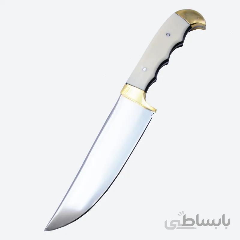 چاقوی شکاری کلاسیک دسته سفید