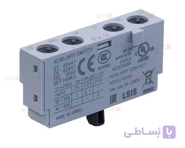 کنتاکت کمکی کلید حرارتی رو خور LS مدل FX یک باز یک بسته