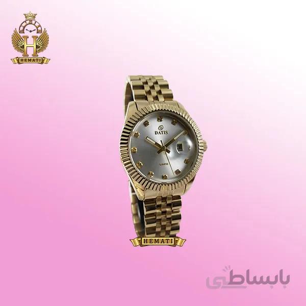 ساعت مچی زنانه داتیس مدل Datis D8475L طلایی