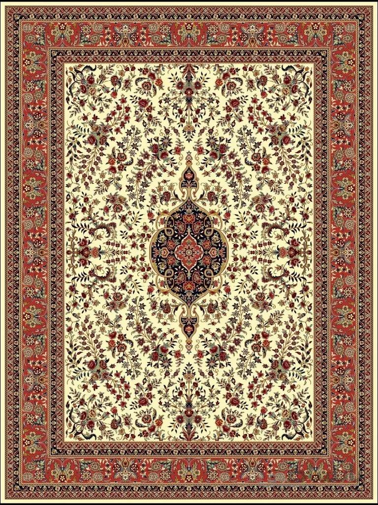 فرش ستاره کویر یزد مدل ایساتیس کد IA-I046-8304