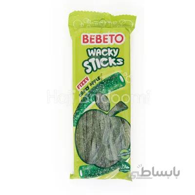 پاستیل شکری لوله ای ببتو سیب ترش 175 گرمی