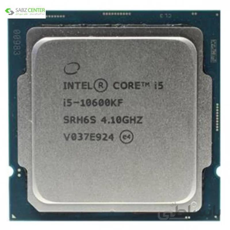 سی پی یو اینتل مدل Core i5-10600KF باکس ا INTEL Core i5-10600KF 4.10GHz LGA 1200 Comet Lake CPU BOX