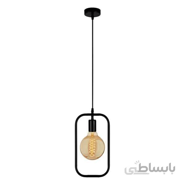 چراغ آویز هندسی مستطیل