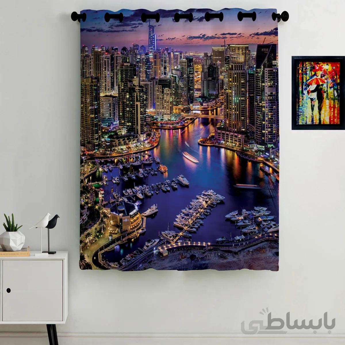 پرده مخمل رنس مدل C4-50135