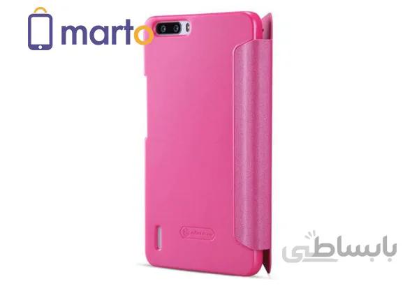 کیف نیلکین سری اسپارکل NEW LEATHER مناسب برای گوشی هوآوی Honor 6 Plus ا Nillkin Sparkle Series New Leather case for Huawei Honor 6 Plus