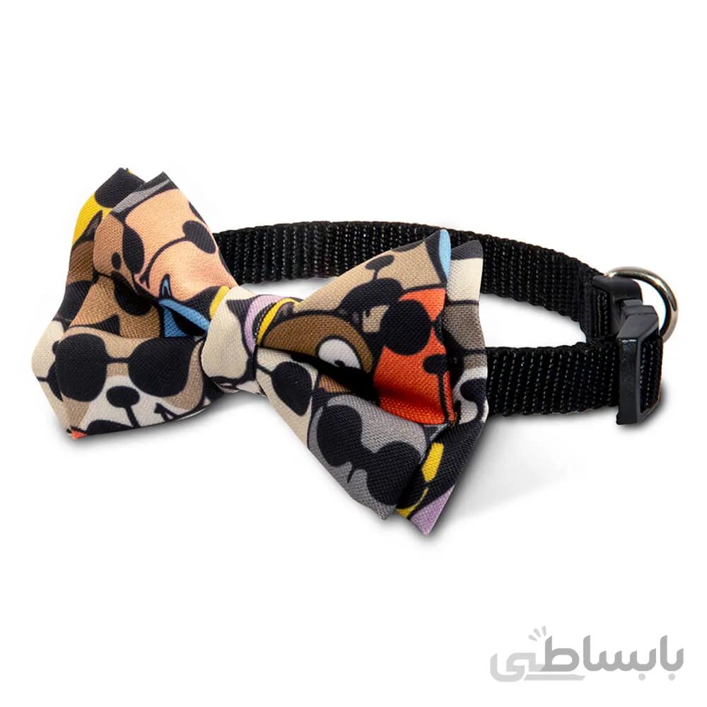 قلاده پاپیون سگ نیناپت مدل عینک ا Ninapet Bow Tie For Dogs Glasses Model