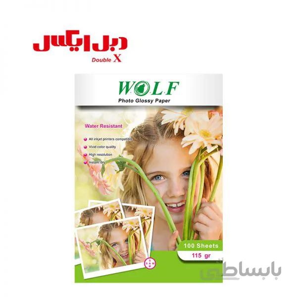 کاغذ گلاسه ۱۱۵ گرمی ولف سایز A3