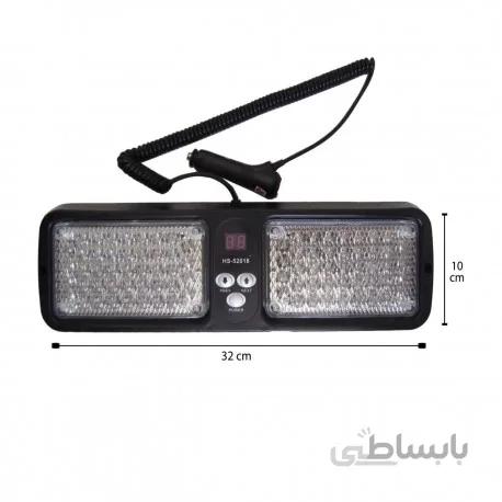 چراغ پلیسی پشت شیشه 2310