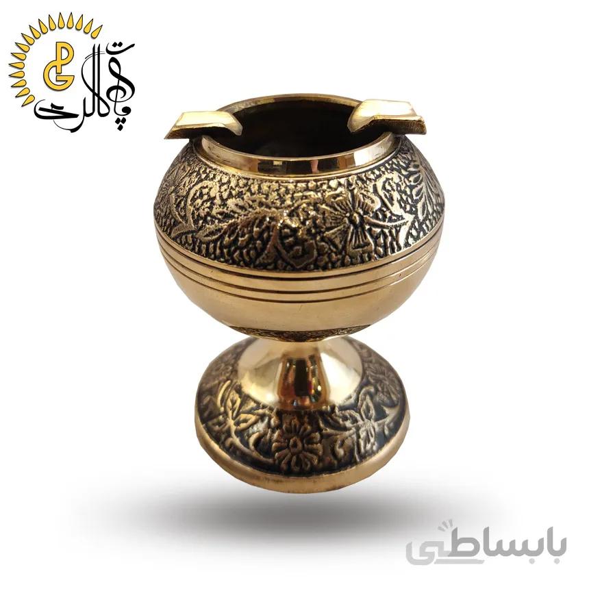 زیرسیگاری برنجی هندی کد 0950